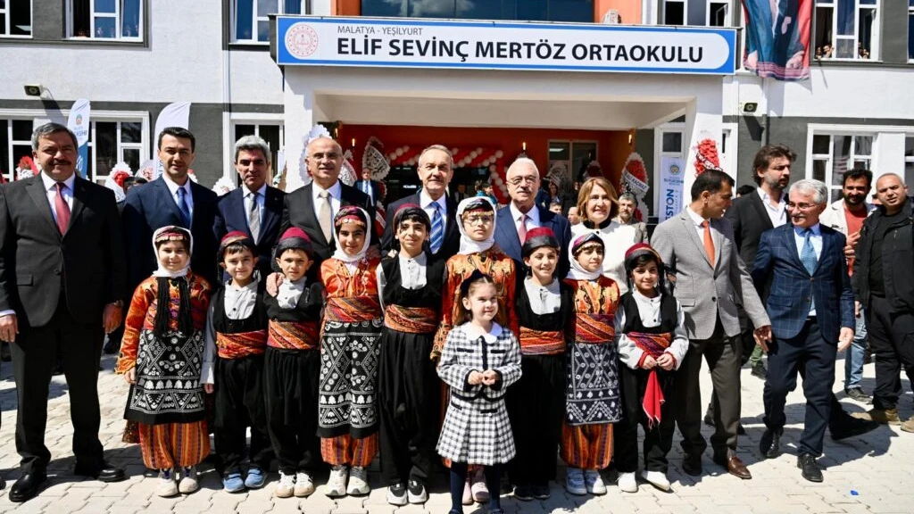 Elif Sevinç Mertöz Ortaokulu Hizmete Açıldı