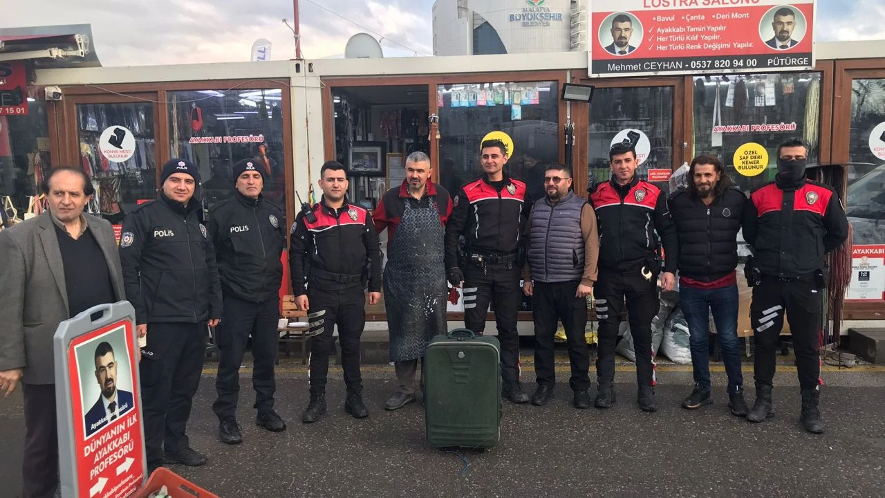 Esnaftan Polise Sürpriz Kutlama: Şüpheli Çanta İhbarı Pastalı Çıktı