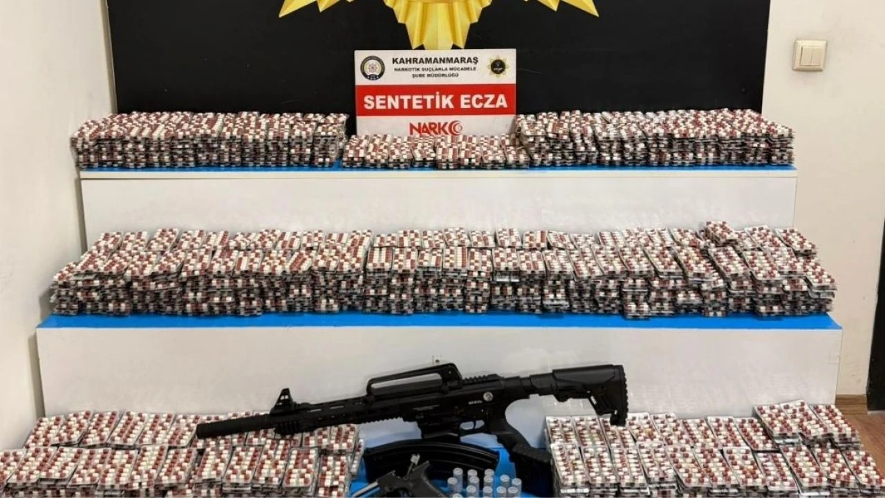 Kahramanmaraş’ta Narkotik Operasyonu