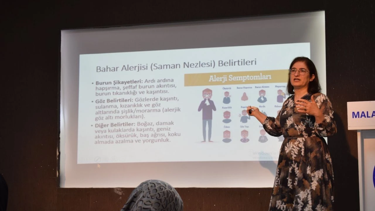 Malatya’da Bahar Alerjisi Konferansı Düzenlendi