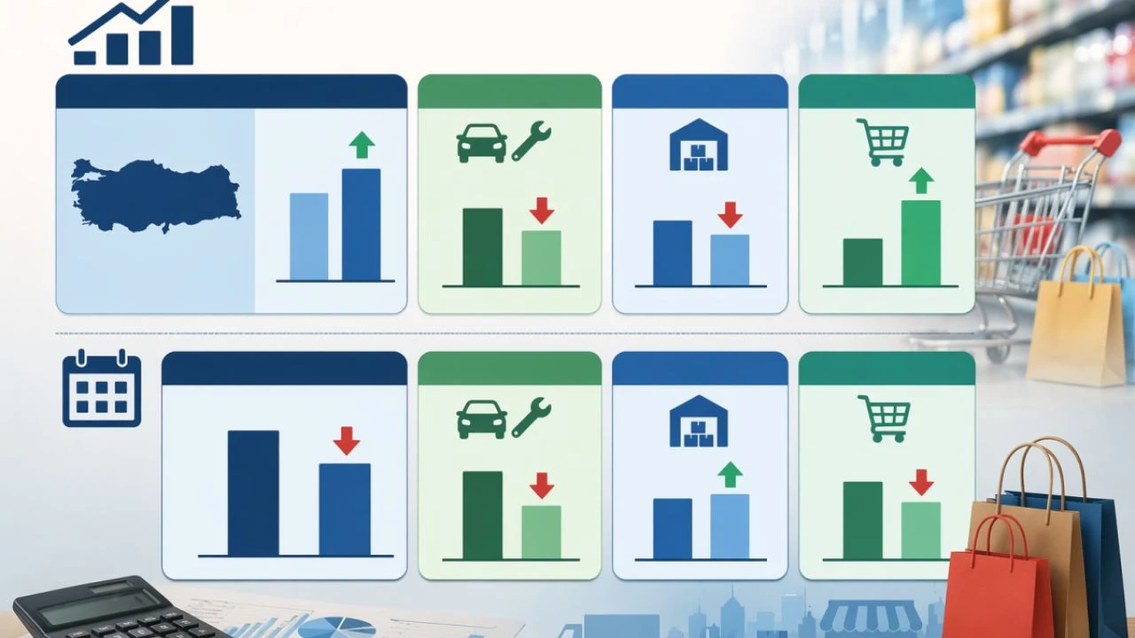 Ticaret Satış Hacmi Şubatta Yıllık Yüzde 4 Arttı