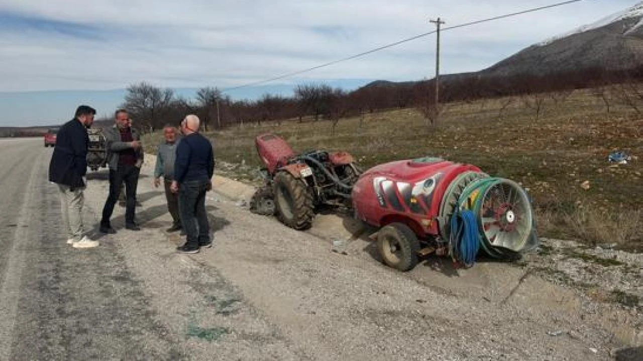 Traktör Kazasında Ağır Yaralanan Genç Hayatını Kaybetti